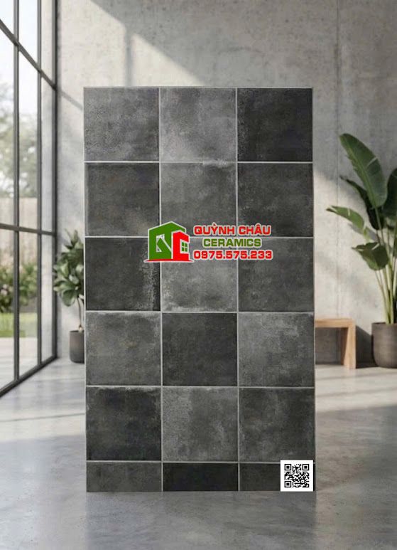 Gạch trung quốc giả thẻ loang cổ điển 40x80cm