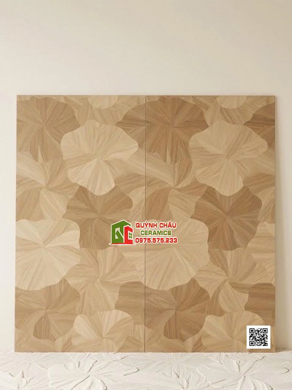 Gạch vân gỗ lá sen 60x120 trung quốc cao cấp