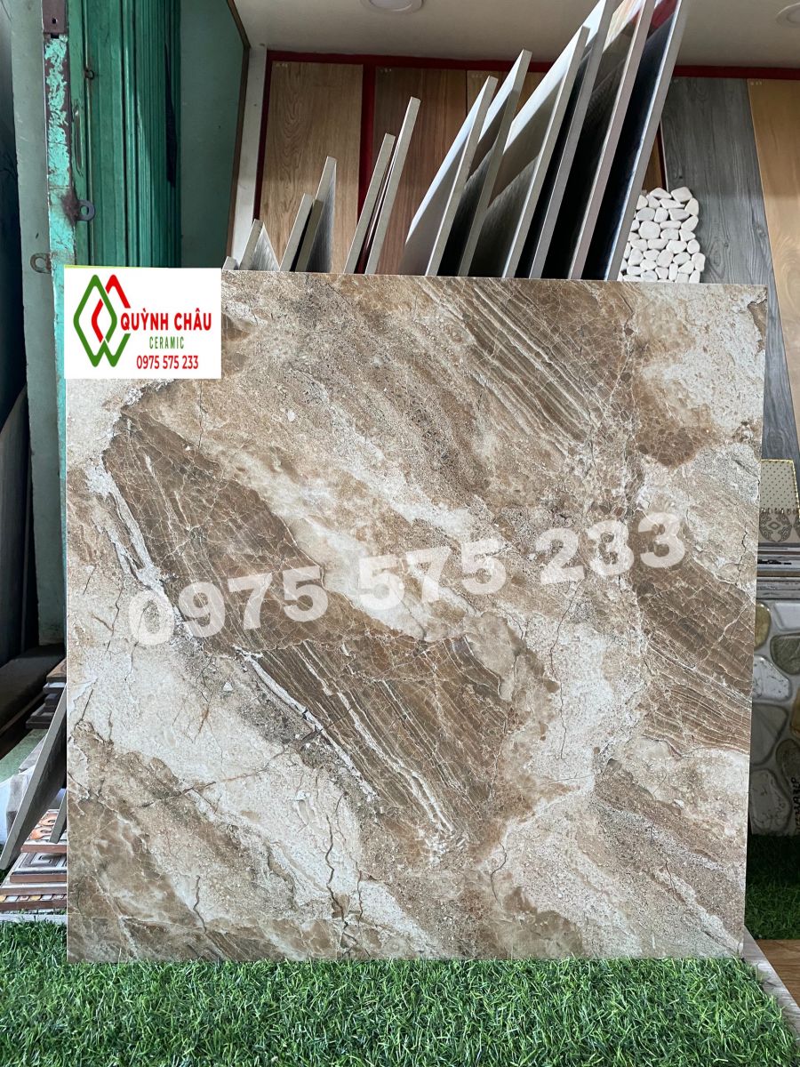 Gạch bóng kiếng 60x60 vân giả đá đẹp