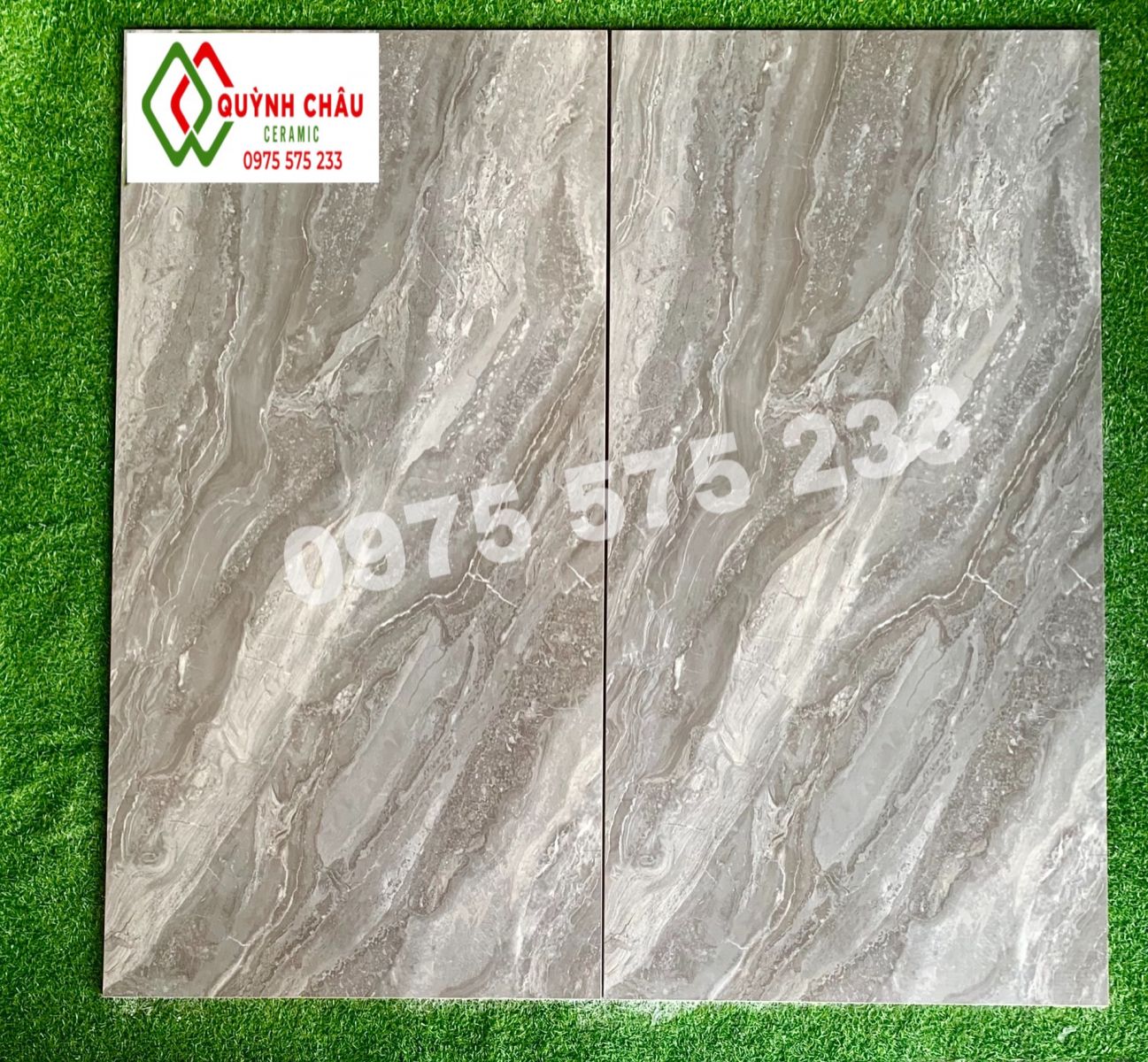 Gạch lát nền 75x150 bóng kiếng giả vân đá trung quốc