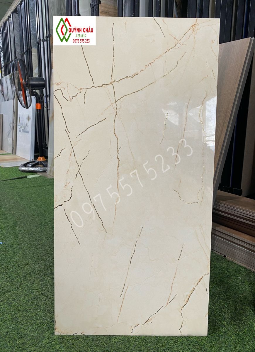Báo giá bán gạch 40x80 bóng kiếng khắc kim giá rẻ