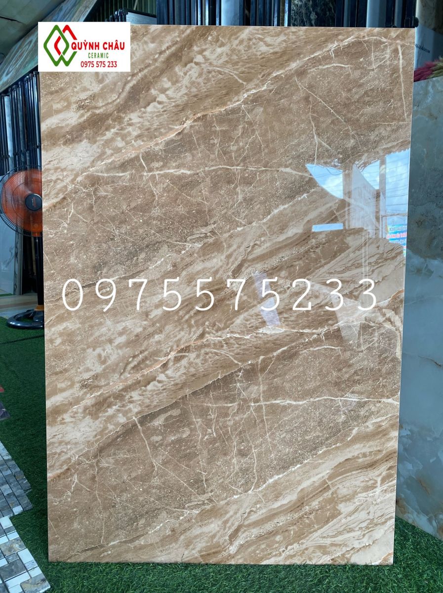 Gạch 80x120 vân giả đá bóng kính