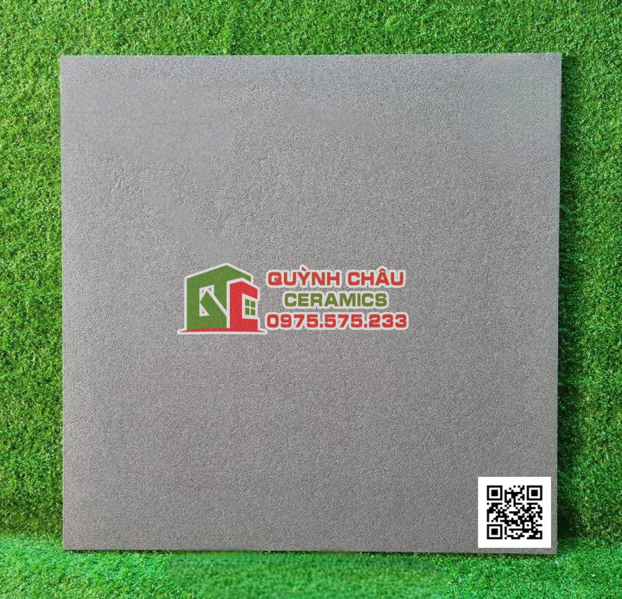 Đá đồng chất kis 600x600 xám đen 