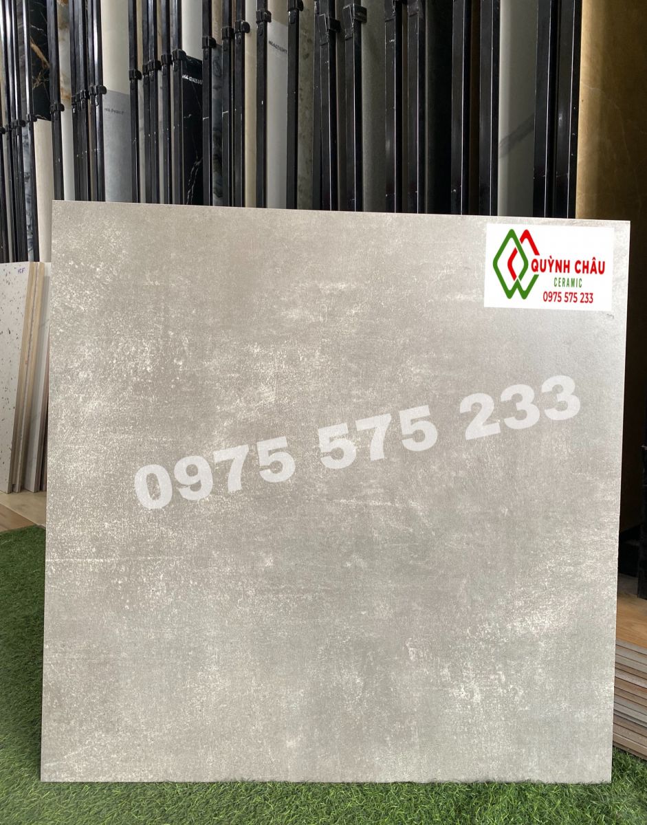 Gạch ấn độ mờ xám xi măng 80x80 cao cấp