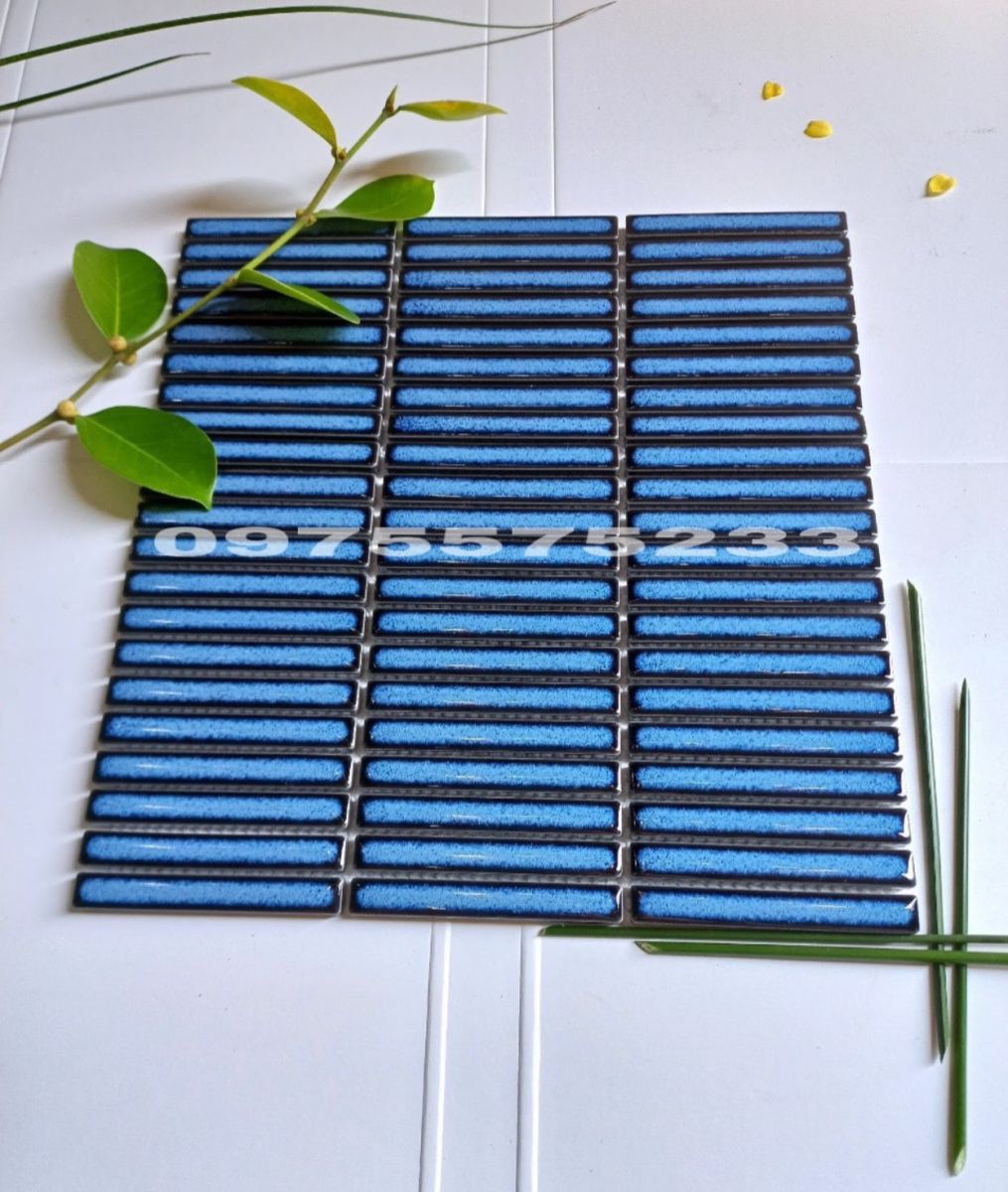 Gạch ốp tường mosaic đũa que dài