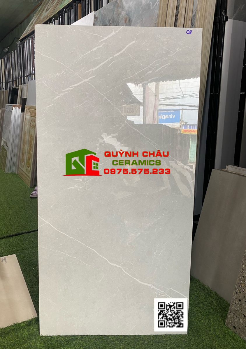 Gạch khổ lớn Glossy 60x120 đá bóng ấn độ bền đẹp