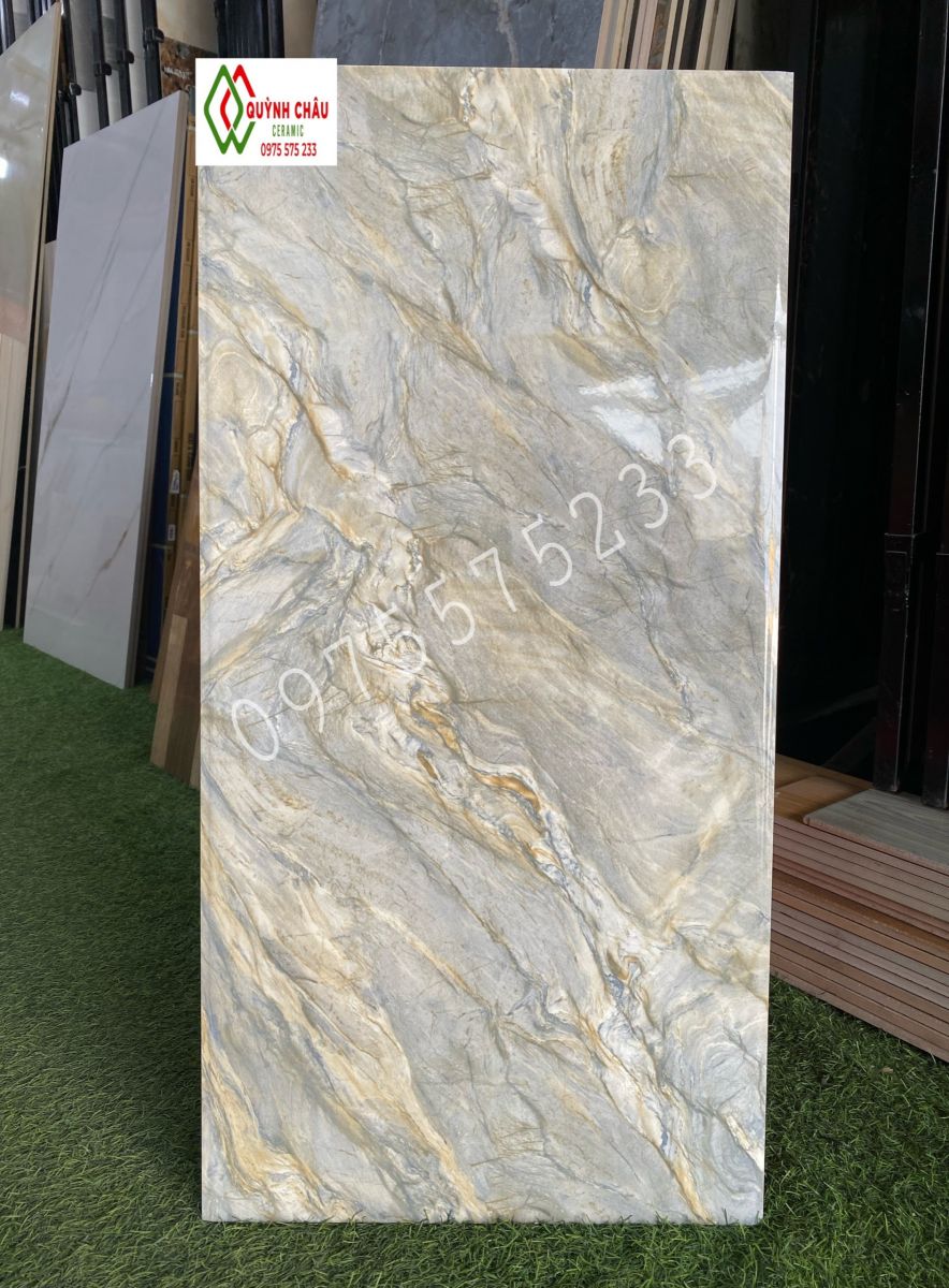 Gạch 40x80 bóng kính vân đá