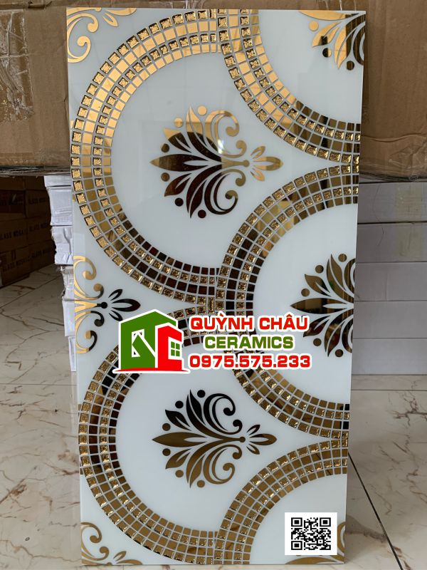 Mẫu gạch ốp lát 30x60 điểm nhũ vàng trang trí hiện đại lộng lẫy mnk Mẫu gạch ốp lát 30x60 điểm nhũ vàng trang trí hiện đại lộng lẫy mnk