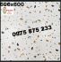 Gạch lát nền 60x60 vân đá hạt terrazzo to lớn 4119