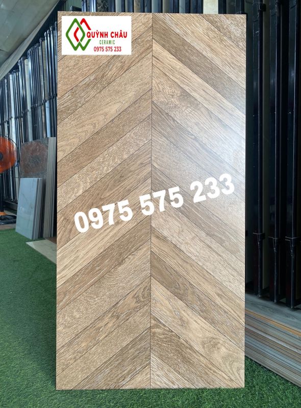 Gạch lát ốp giả gỗ mẫu xương cá 600x1200 đẹp Gạch lát ốp giả gỗ mẫu xương cá 600x1200 đẹp