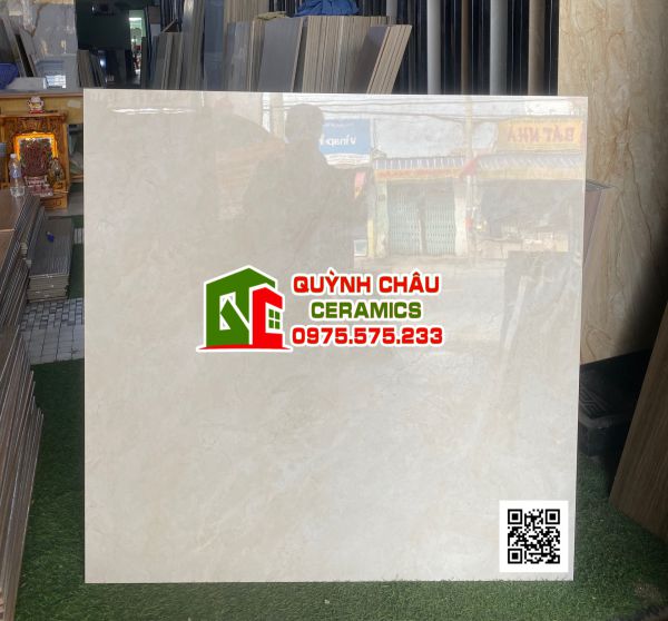 Gạch trung quốc 100x100 màu kem nhẹ bóng kiếng chịu mài mòn Gạch trung quốc 100x100 màu kem nhẹ bóng kiếng chịu mài mòn