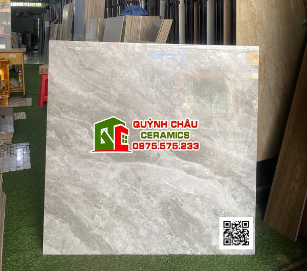 Gạch trung quốc lát nền 100x100 màu xám vân đá bóng chịu mài mòn Gạch trung quốc lát nền 100x100 màu xám vân đá bóng chịu mài mòn