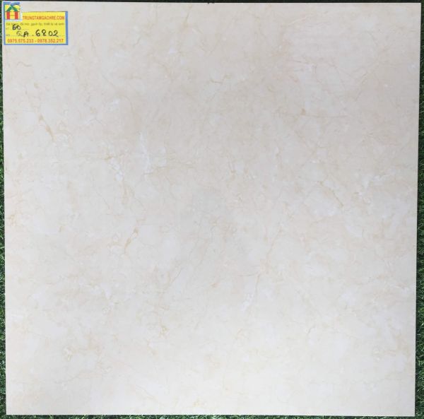 Gạch lát nền 60x60 FICO vân vàng đẹp QA6802 2865