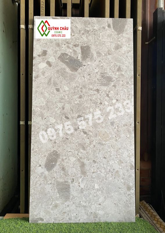 Gạch cao cấp vân đá terrazzo 60x120 tây ban nha tại tphcm