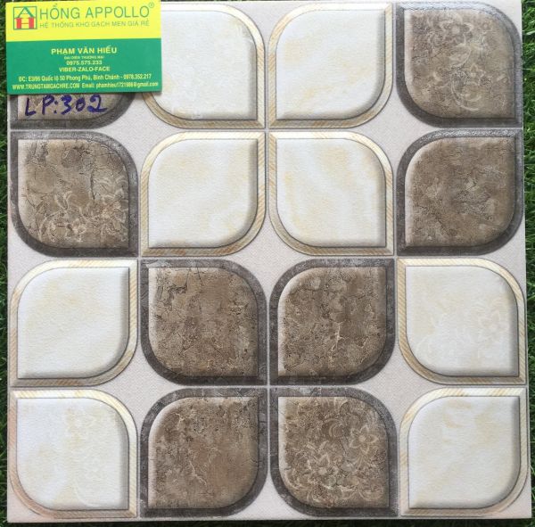 Gạch lát nền wc 30x30 Decera không trơn LP302