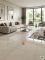 Mẫu gạch lát nền khổ lớn 100x100 màu kem sang trọng