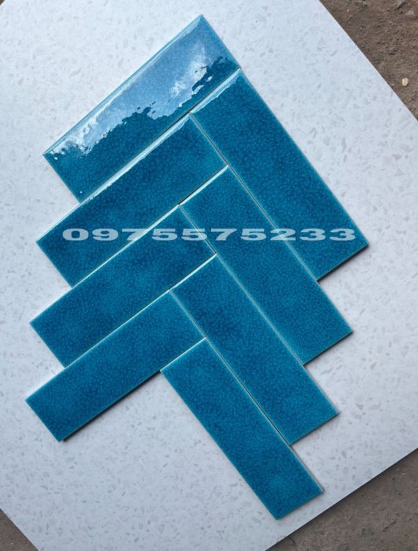 Mẫu gạch thẻ 6x20 men bóng dạn ốp tường trang trí Mẫu gạch thẻ 6x20 men bóng dạn ốp tường trang trí