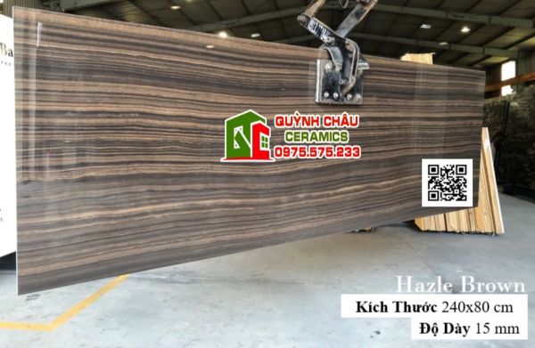 Đá ốp lát siêu dày 80x240 màu vân giả gỗ mun nâu bóng kiếng ấn độ Đá ốp lát siêu dày 80x240 màu vân giả gỗ mun nâu bóng kiếng ấn độ