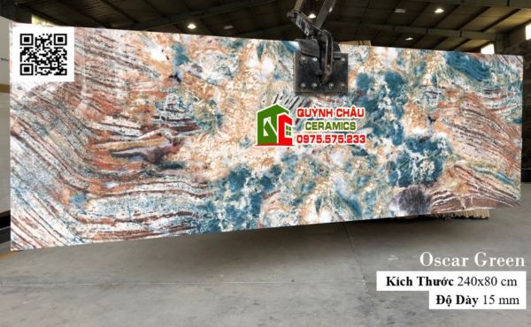 Đá ốp lát siêu dày 80x240 màu xanh ngọc thạch đẹp bóng kiếng ấn độ Đá ốp lát siêu dày 80x240 màu xanh ngọc thạch đẹp bóng kiếng ấn độ