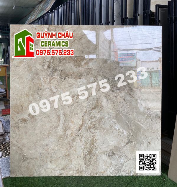 Gạch siêu bóng 120x120 ấn độ lát nền biệt thự sang trọng giá rẻ