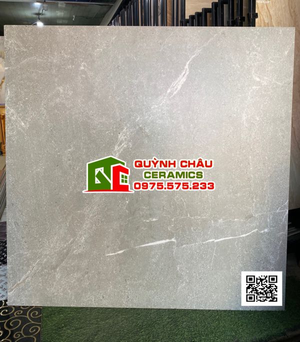 Gạch mờ nhám 120x120 màu xi măng vân ngẫu nhiên Gạch mờ nhám 120x120 màu xi măng vân ngẫu nhiên