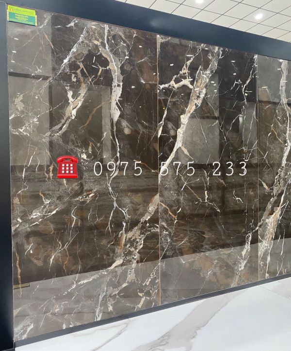 Gạch siêu bóng ốp lát mặt tiền nền nhà 60x120 cao cấp nhập khẩu