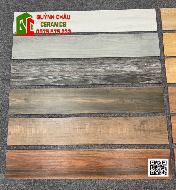 Gạch giả gỗ 20x120 ấn độ mờ xám đen chống trơn giá rẻ Gạch giả gỗ 20x120 ấn độ mờ xám đen chống trơn giá rẻ