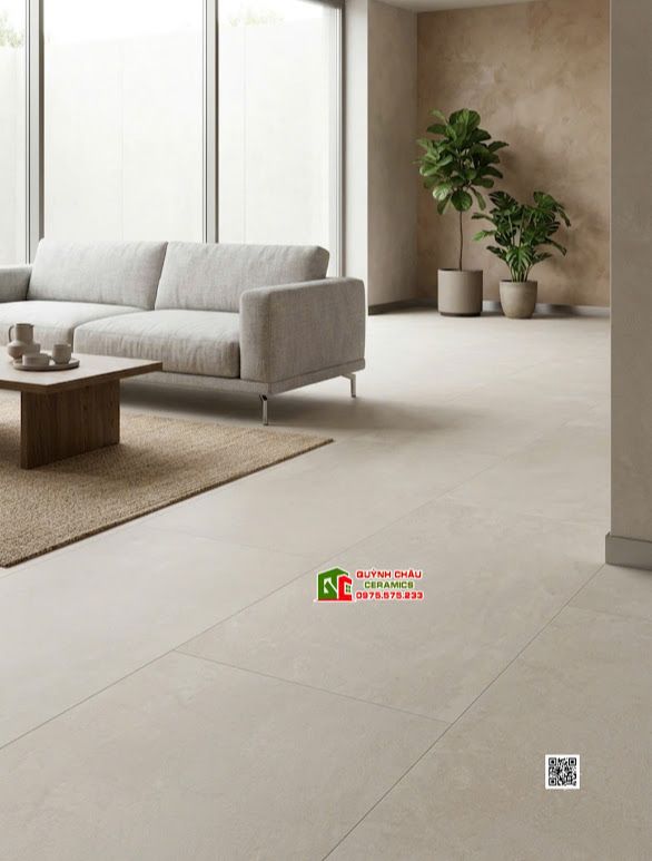 Gạch lát nền 120x180 bề mặt mờ xám vân xi măng