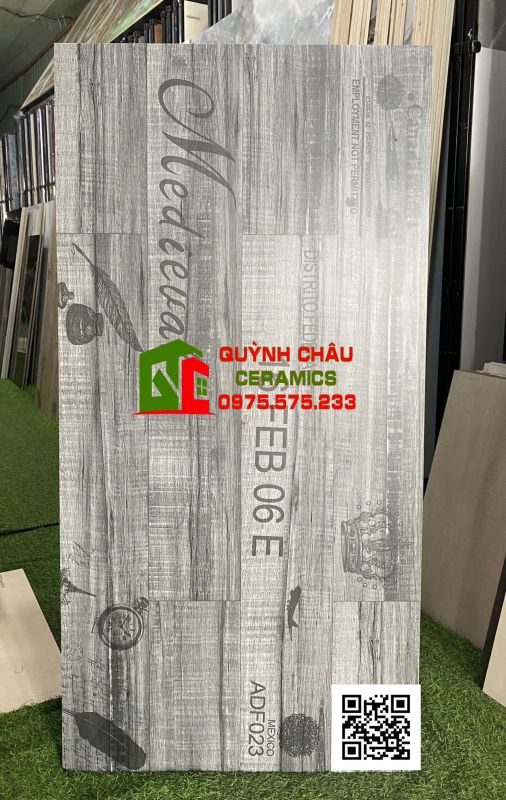 Gạch nhập khẩu giả gỗ ấn độ 60x120 màu xám tro đẹp Gạch nhập khẩu giả gỗ ấn độ 60x120 màu xám tro đẹp