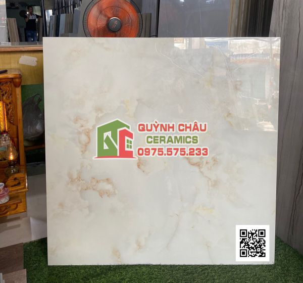 Gạch lát phòng khách 80x80 khắc kim đẹp trung quốc đồng chất 5191