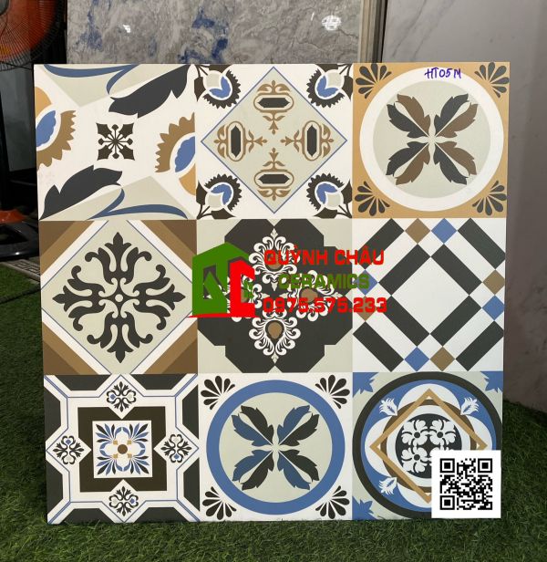 Gạch bông hiện đại 60x60 mờ matt granite thạch bàn Gạch bông hiện đại 60x60 mờ matt granite thạch bàn