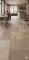 Gạch Travertine 60x120 màu nâu vân đá ghép Modul mix size