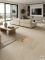 Gạch trung quốc 60x120 Travertine giả đá ghép màu vàng be