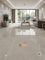 Gạch Á Mỹ 120x120 xám vân tia trắng đá bóng kiếng