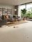 Gạch Travertine 120x180 màu kem mờ Carving hiệu ứng