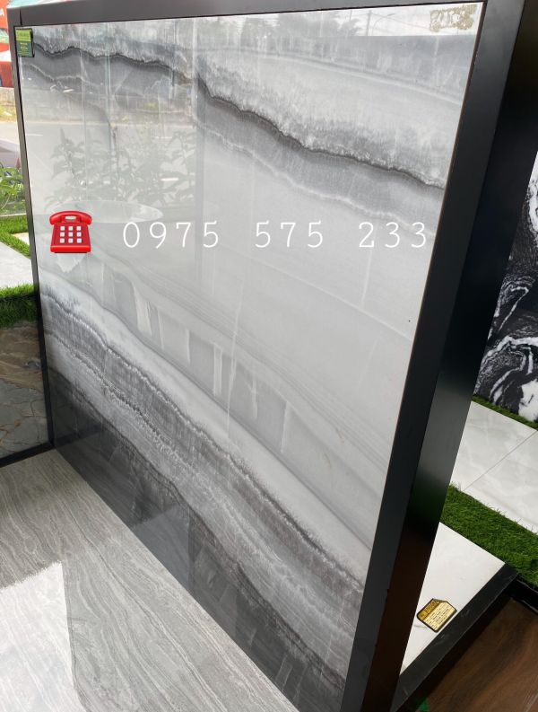 Gạch khổ lớn nhập khẩu 1200x1200 ấn độ lát nền phòng khách đẹp siêu bóng