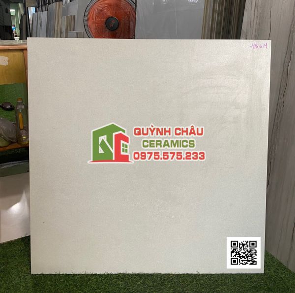 Gạch 80x80 men mờ màu xi măng sea sand silver ấn độ 5166