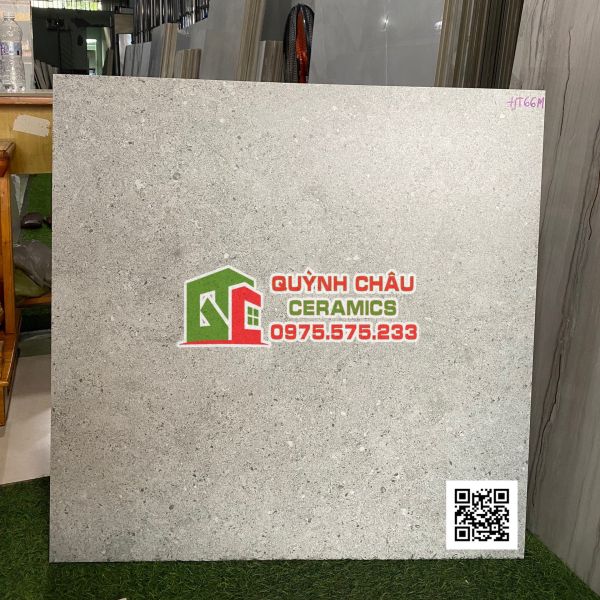 Gạch terrazzo 80x80 ấn độ đá mờ điêu khắc Brunswich Gray 5169