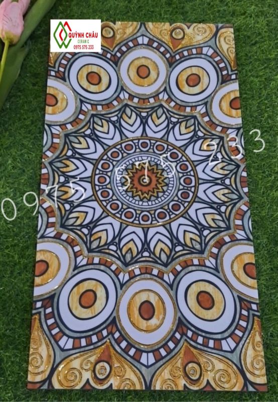 Gạch thảm nhũ vàng 30x60 khắc kim đẹp pt