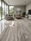 Gạch Travertine giả đá màu xám đậm vân dọc 60x120 bóng kiếng