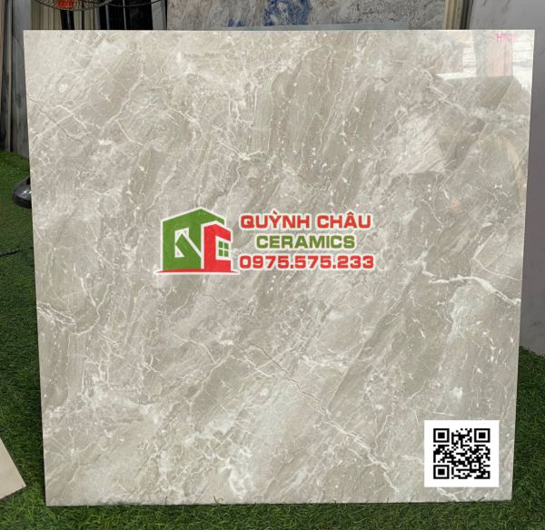 Gạch lát nền thạch bàn 60x60 xám vân bóng kiếng 4806 Gạch lát nền thạch bàn 60x60 xám vân bóng kiếng 4806