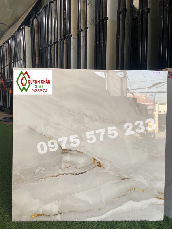 Gạch ốp lát bóng kiếng 80x80 prime khắc kim 3990 Gạch ốp lát bóng kiếng 80x80 prime khắc kim 3990