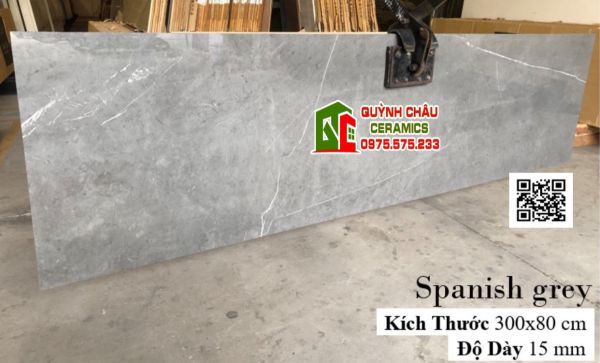 Gạch khổ lớn ốp lát 80x300 đá xám vân trắng bóng siêu dày ấn độ Gạch khổ lớn ốp lát 80x300 đá xám vân trắng bóng siêu dày ấn độ