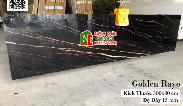 Gạch đá ấn độ 80x300 đen vân vàng dày siêu bóng đẹp Gạch đá ấn độ 80x300 đen vân vàng dày siêu bóng đẹp