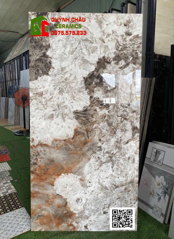 Gạch khổ lớn 800x1600 giả đá ngẫu nhiên nhiều vân 4420