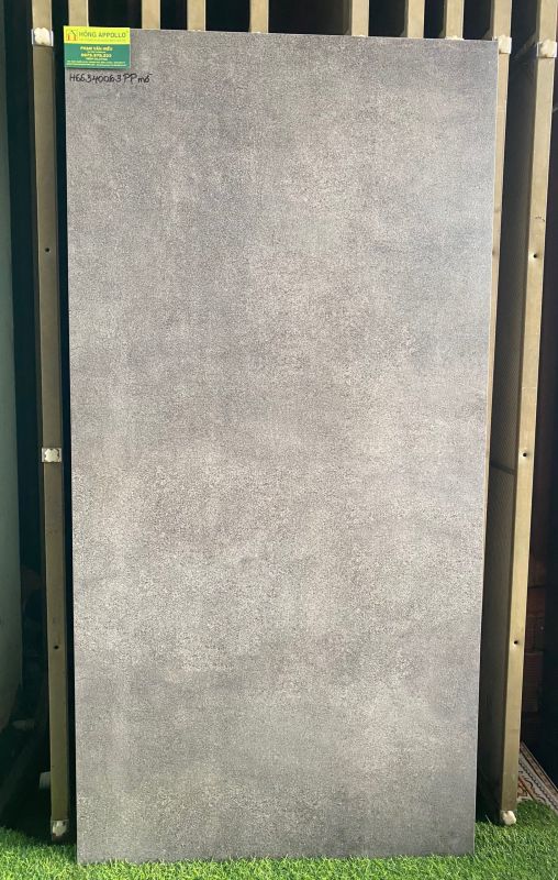 Gạch ốp lát nền 60x120 mờ xám xi măng tại quận 8