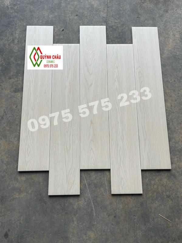 Gạch giả gỗ lát nền 15x80 màu xám trắng Gạch giả gỗ lát nền 15x80 màu xám trắng