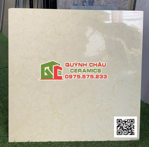 Gạch thạch bàn 600x600 bóng kính màu vàng nhạt 4812 Gạch thạch bàn 600x600 bóng kính màu vàng nhạt 4812