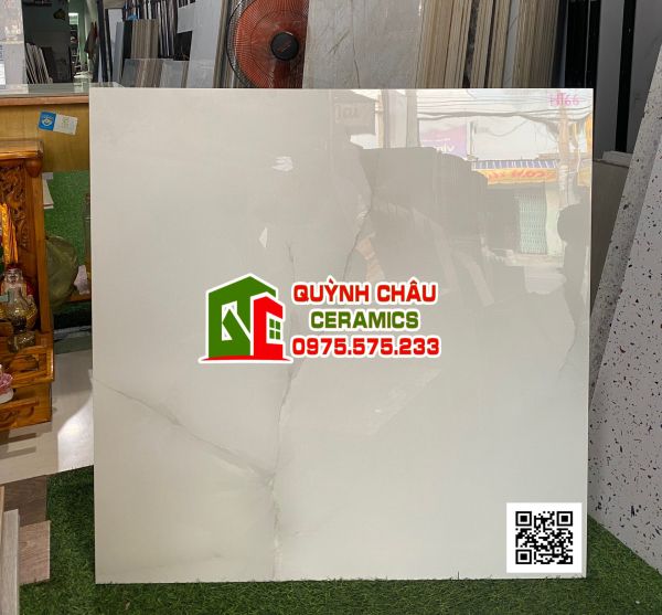 Gạch lát nền vân đá nhẹ 80x80 ấn độ Alba Onyx bóng kiếng 5062