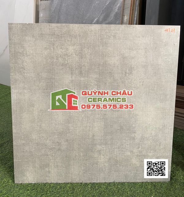 Gạch viglacera 60x60 đá mờ vân sợi vải xi măng cao cấp